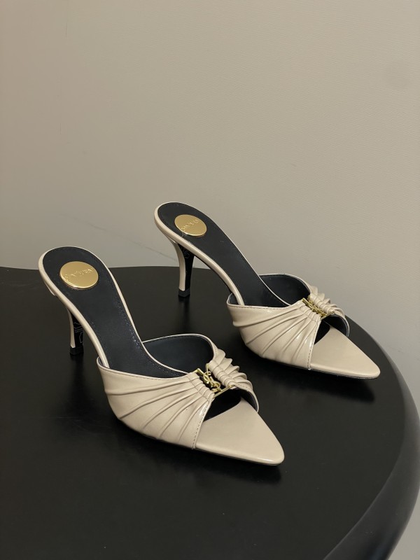 Mules YSL Tacco 7.5 cm / 9.5 cm 35-41