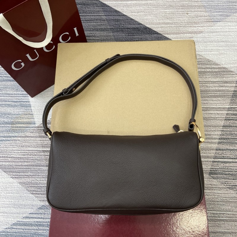 Gucci Half Horsebit caffè 31.5cm x 17cm x 12cm