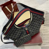Gucci Giglio denim 50cm larghezza x 47cm   x 14cm
