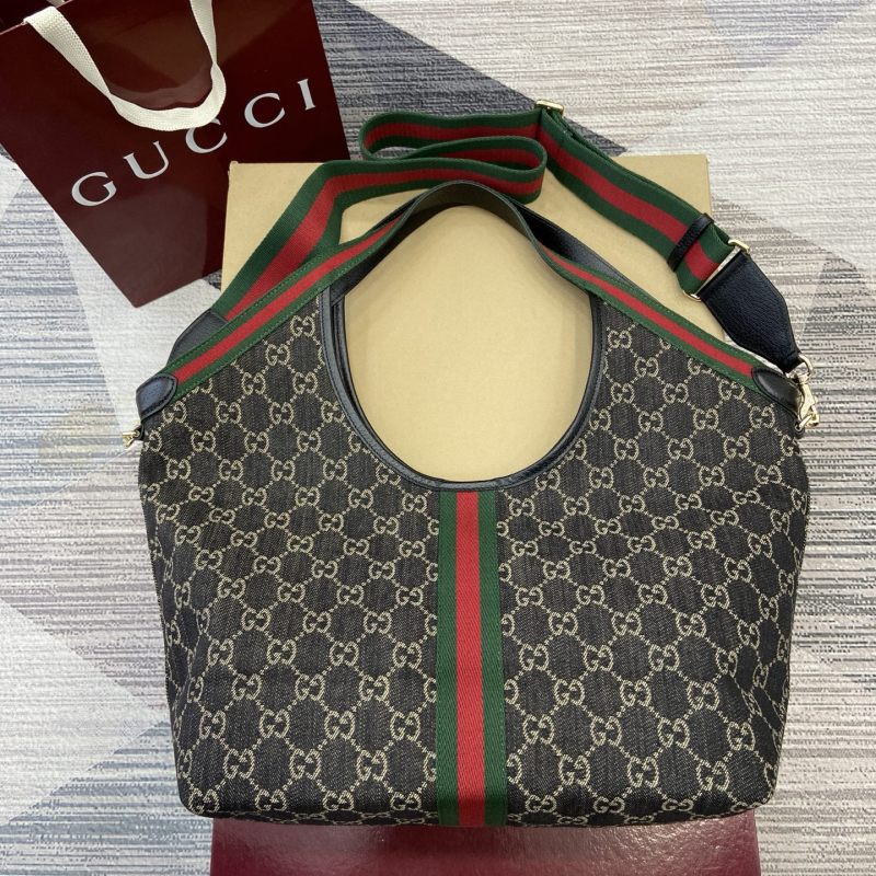 Gucci Giglio denim 50cm larghezza x 47cm   x 14cm