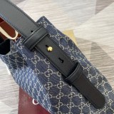 Gucci Horsebit denim 40cm x 36cm x 12cm
