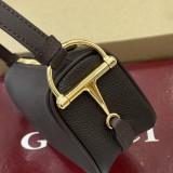 Gucci Half Horsebit caffè 19cm x 19.5cm x 9cm