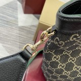 Gucci Giglio denim 50cm larghezza x 47cm   x 14cm