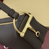 Gucci Half Horsebit caffè 31.5cm x 17cm x 12cm