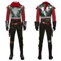 The Mandalorian S2 Top Pants Outfit Cobb Vanth Halloween Carnival Suit Cosplay Costume