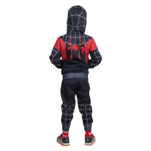 Spider-Man Hoodie Kids Spider-Verse Miles Morales Gwen Stacy Noir Peter Cosplay Costume