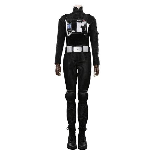 Star Wars-Jyn Erso Pilot Jumpsuit Romper Cosplay Costume Outfits Halloween Carnival Suit