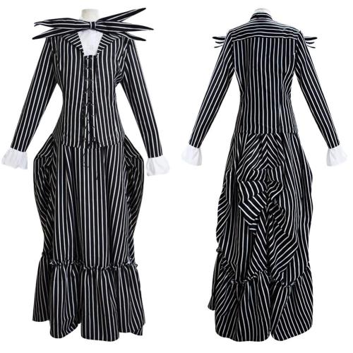 The Nightmare Before Christmas Jack Skellington Cosplay Costume Dress Outfits Halloween Carnival Suit