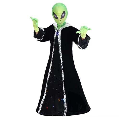 Alien Cosplay Costume Kids Children Uniform Outfits Halloween Carnival Suit