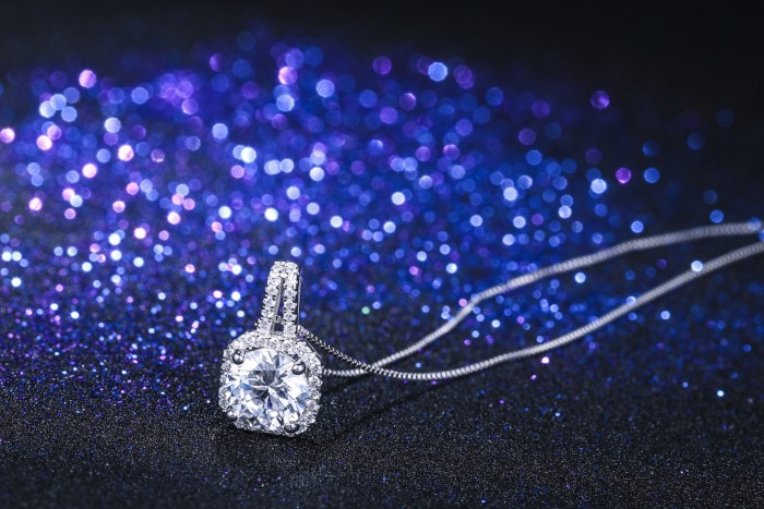 fashion women's new design moissainte diamond necklaces