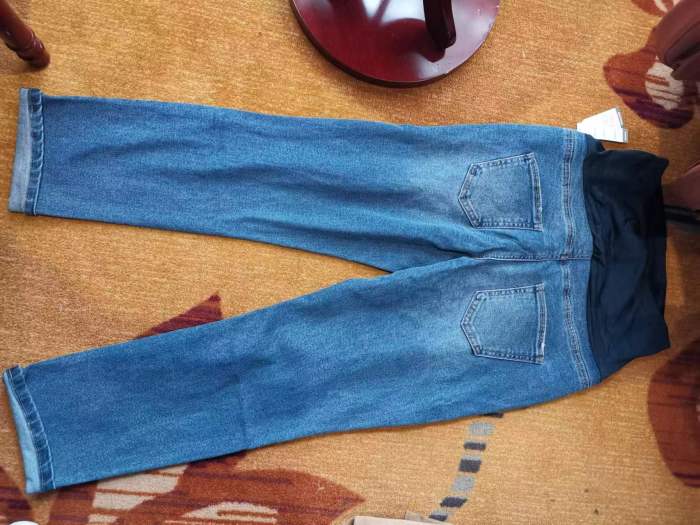 Stock jeans cheap jeans high quality European and American jeans skinny slim fit loose wide leg jeans