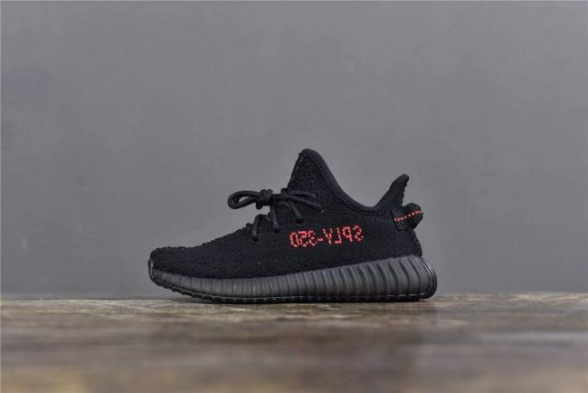 adidas Yeezy Boost 350 V2 Black Red (Kids)