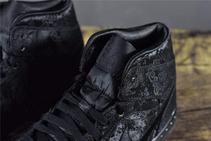 CLOT Air Jordan 1 Mid Fearless Black (DSM exclusive)