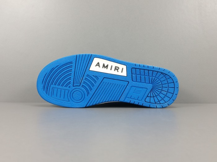 AMIRI SKEL-TOP White and Blue