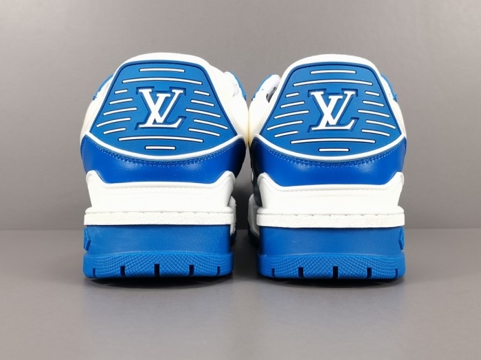 LV Trainer Paint Blue White