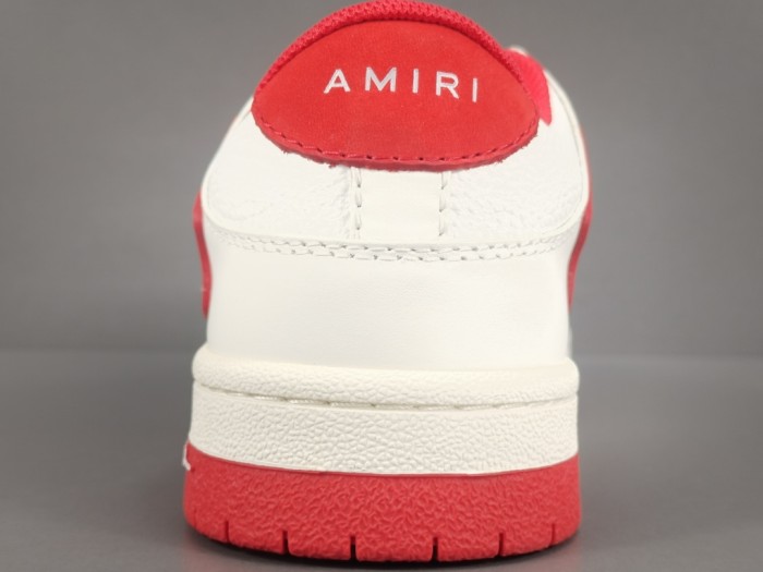 AMIRI SKEL-TOP White and Red