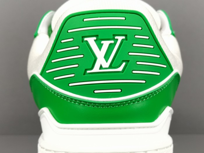LV Trainer Paint Green White