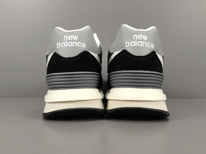 New Balance 574 Black Grey White