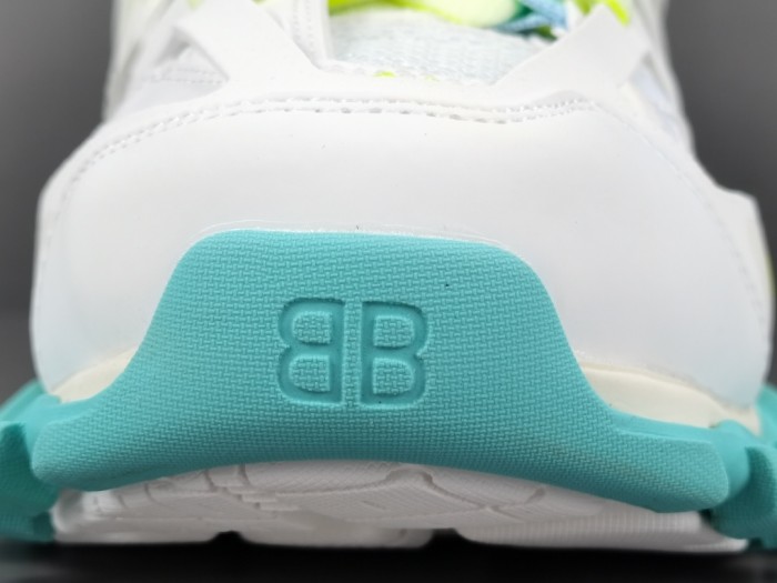 Balenciaga Track Sneakers White/Fluo
