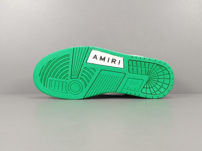 AMIRI SKEL-TOP Green and White 