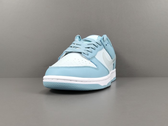 Nike Dunk Low Clear Blue Swoosh
