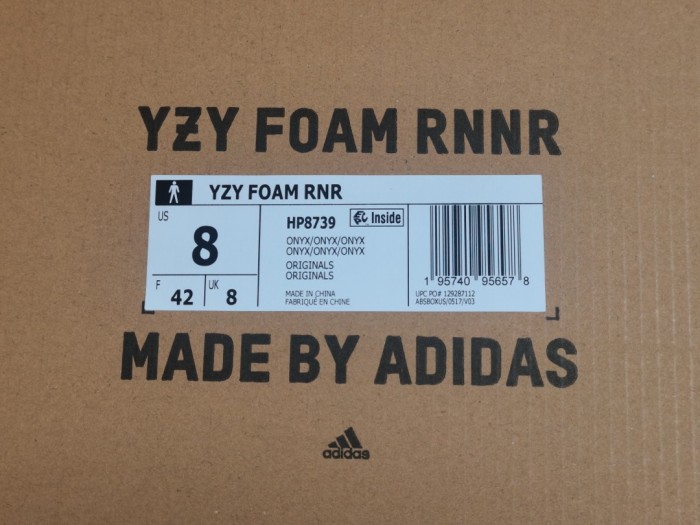adidas Yeezy Foam RNR Onyx