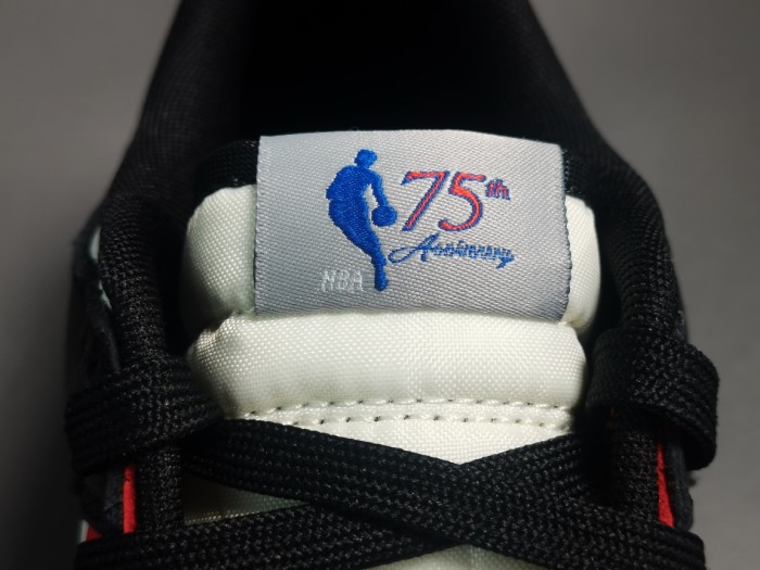 Nike Dunk Low EMB NBA 75th Anniversary Chicago
