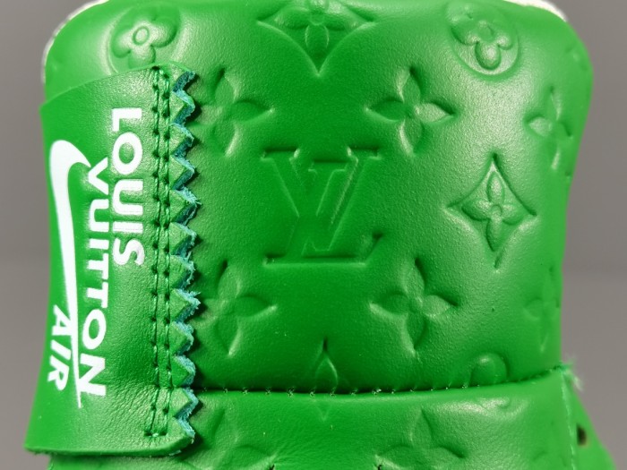 Louis Vuitton Nike Air Force 1 Low By Virgil Abloh Green