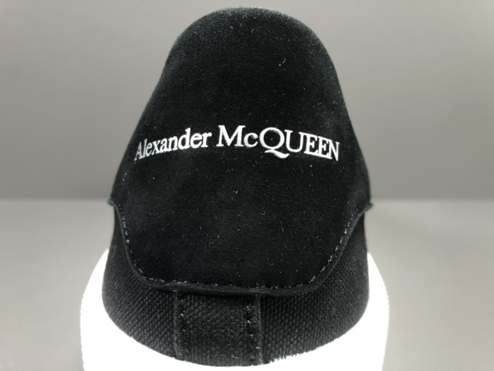 Alexander McQueen Deck Skate Plimsoll Lace-Up Black