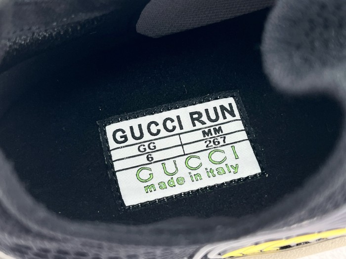 Gucci Run Black Yellow Beige