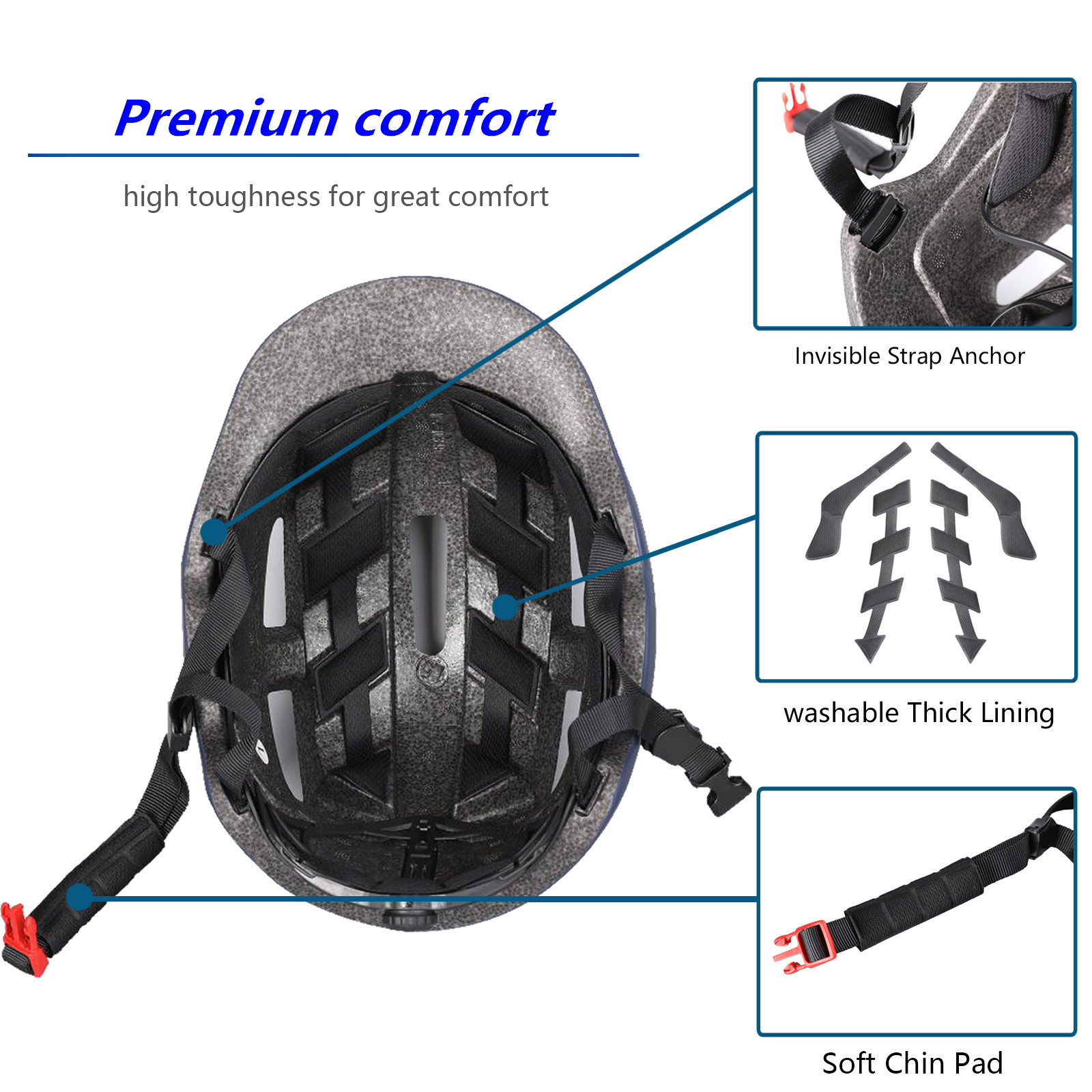 Atphfety mountain bike helmet sale