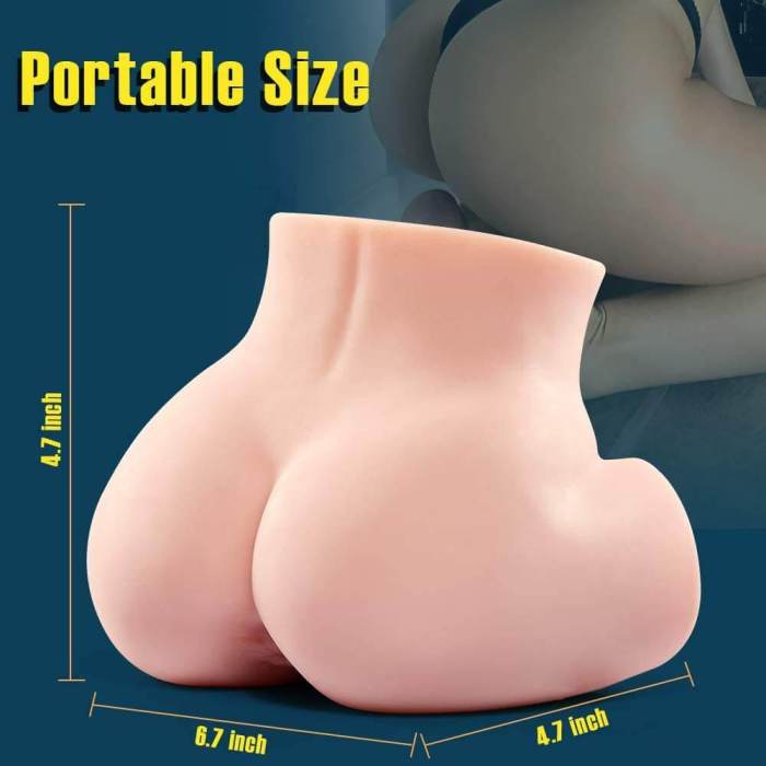 3.3LB Scale-Down Realistic Butt