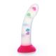 Transparency Luminous Heart Suction Dildo