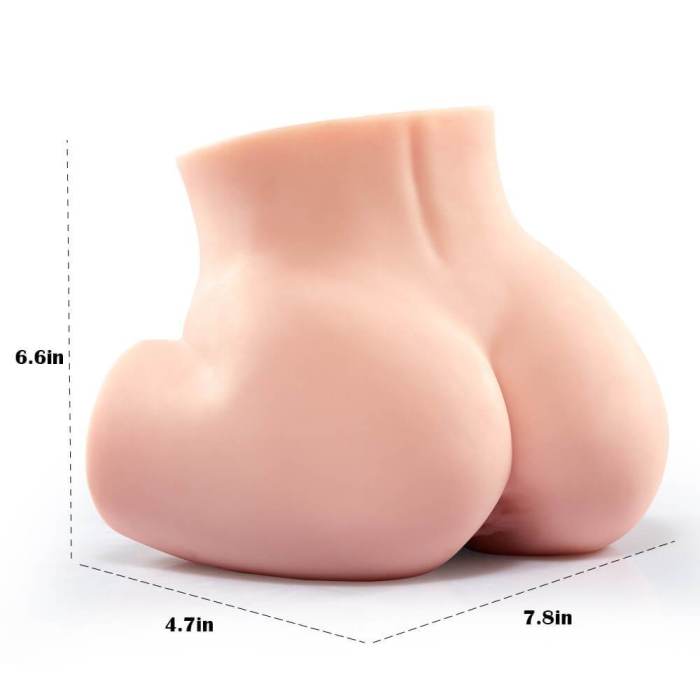 3.3LB Scale-Down Realistic Butt