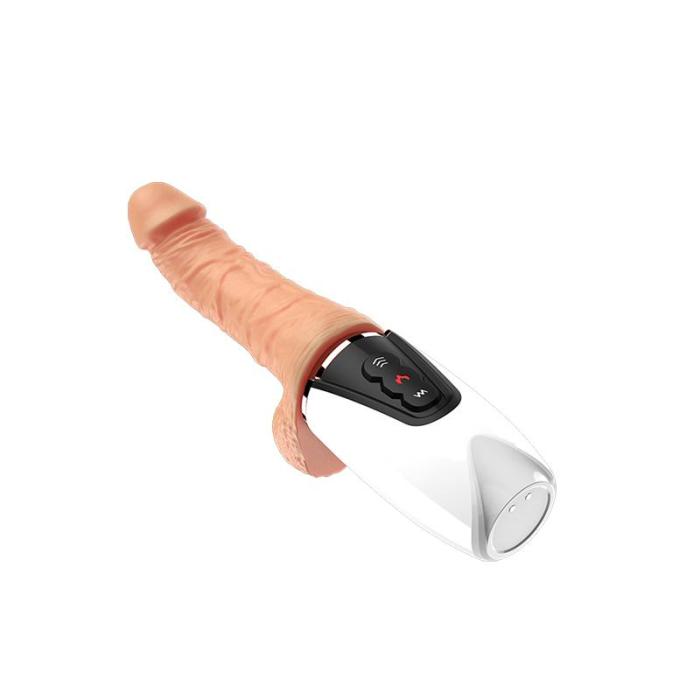 Realistic Dildo Vibrator Sex Machine Telescopic Dong Auto Thrusting Heat Sex Toy