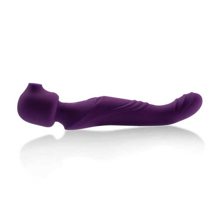 Wand G-spot Clit 10-Mode Vibrator in Purple
