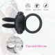 Rabbit Silicone 1 Vibration Cock Ring for Male and Couples