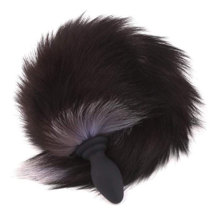 Detachable Fox Fur Tail Butt Plug Adult Toy Anal Cosplay