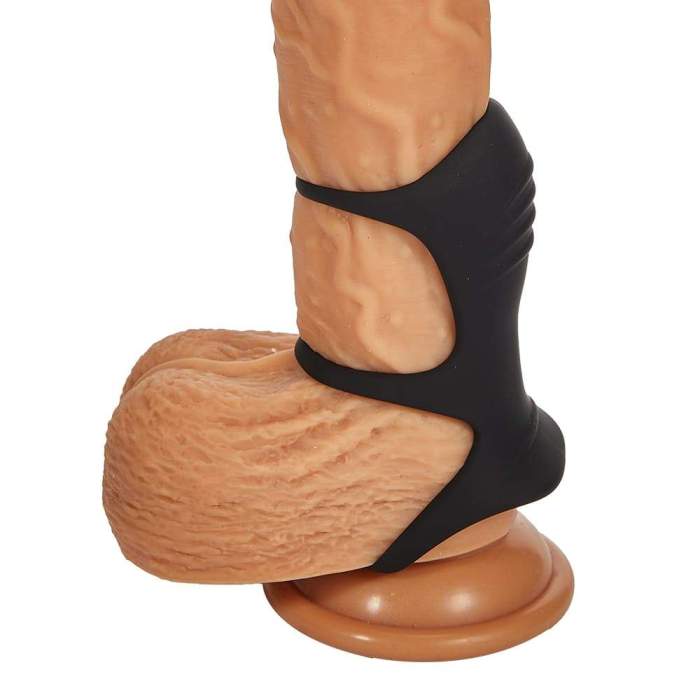 Triple G-spot Tickler Texture Male Penis Cage Cock Ring