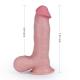 Lovetoy 7.8 Inch Moving Foreskin Realistic Dildo