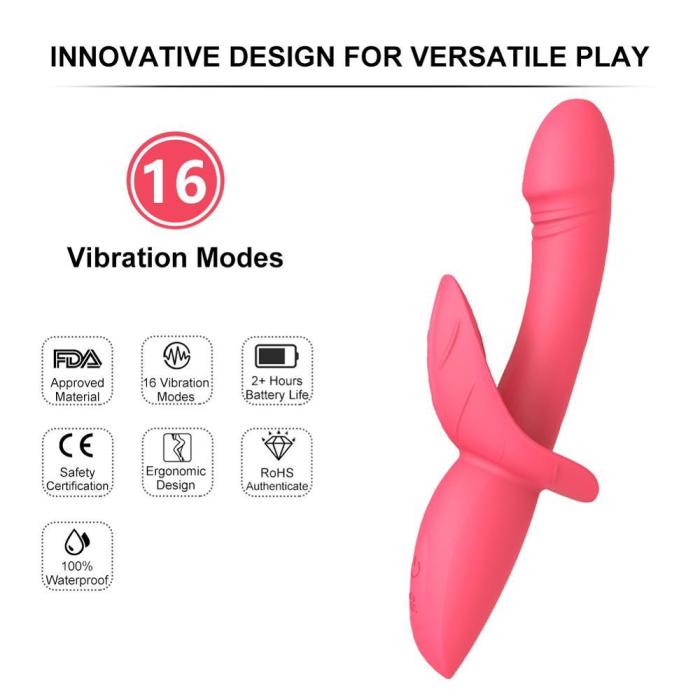 Dildo Rabbit Vibrator Sex Toys For Women Vagina G spot Vibrator Clitoris Stimulator Massager Adult Masturbation vibrador Sexshop