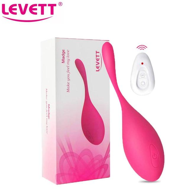 LEVETT Upgraded Wireless Egg Vibrators For Women IPX7 Waterproof Vaginal Kegel Ball Vibrating Bullet Vibrate Stimulator Sex Toys