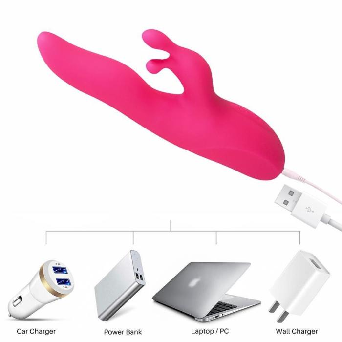 LEVETT Dildo Vibrators For Women Rabbit Sex Toys G Spot Clitoris Clip Stimulate Vagina Wand Massager Adult vibrador Shop Female