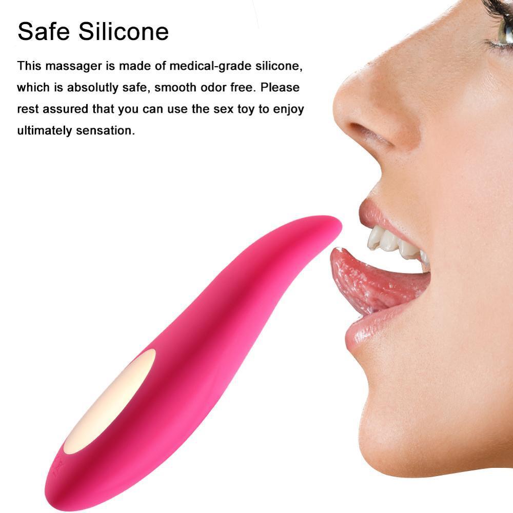 US 53.54 LEVETT Tongue Vibrator For Women Licking Clitoral Sex