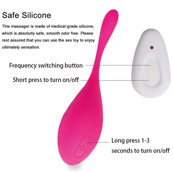 LEVETT Remote Control Vibrator For Women Exercise Vaginal Kegel Ball G Spot Vibrating Egg Bullet Vibrador Sex Toys Ben Wa Ball