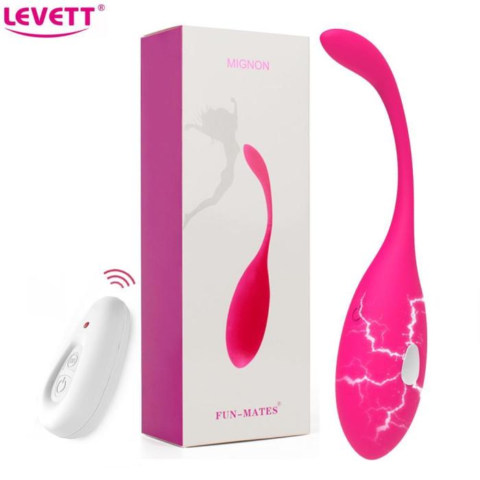 Vibrating Egg Vibrators Electric Shock Sex Toy For Women Wireless Gspot Vaginal Ball Massager Ben Wa Kegel Ball Panties Vibrator