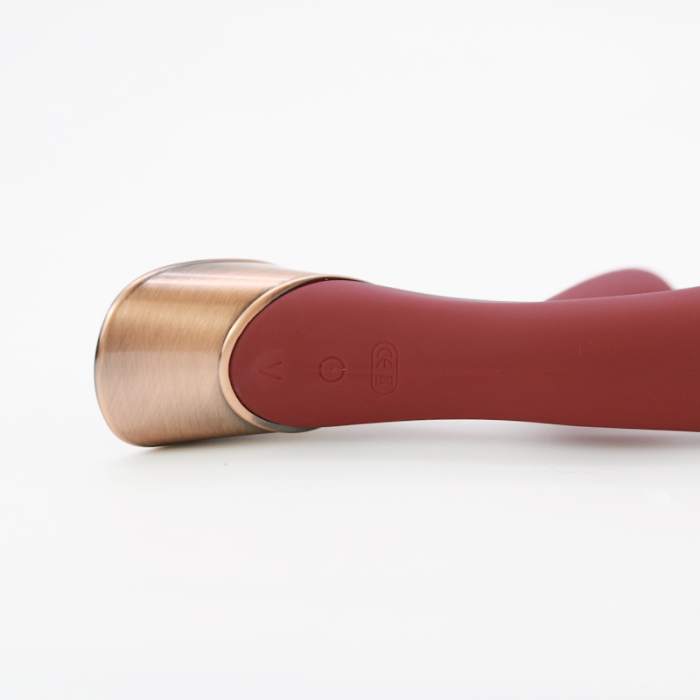 Touch Screen Massager Female Vibrator Easy to Operate Synchronous Stimulation Inside and Outside Environmentally Silicone
