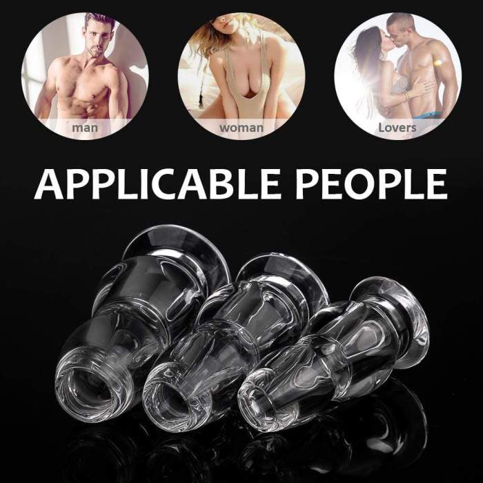 Transparent Anal Toy