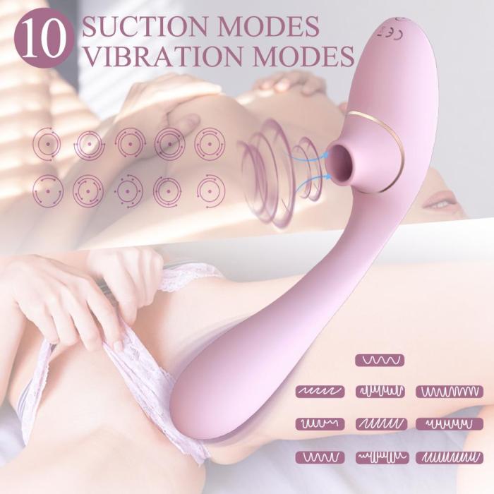 TINA Clit Sucking G Spot Vibrator