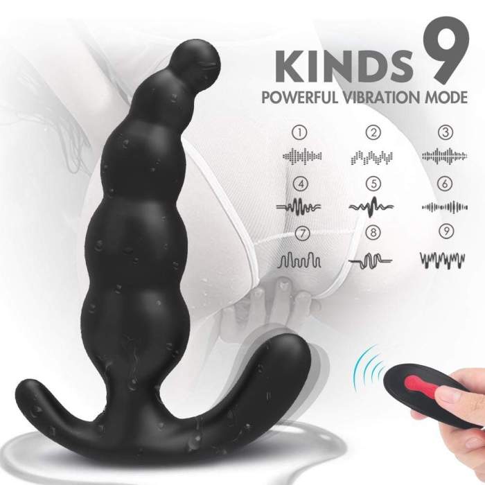 Long Beads Powerful Butt Plug